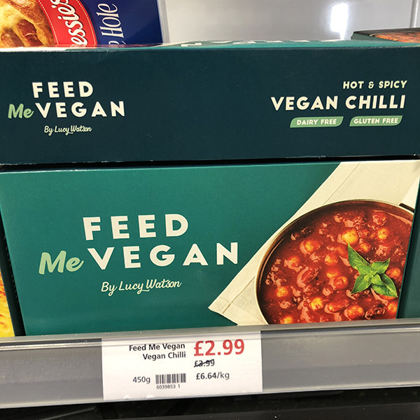 Feed Me Vegan Hot & Spicy Vegan Chilli