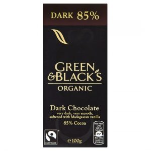 Green & Black's Organic 85% Dark Chocolate Bar