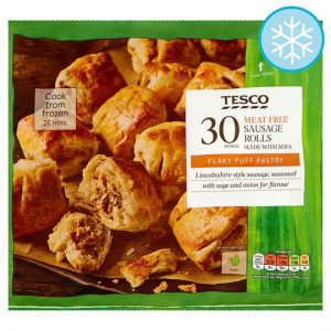 Tesco 30 Meat Free Sausage Rolls