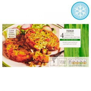 Tesco 4 Courgetti And Sweetcorn Fritters