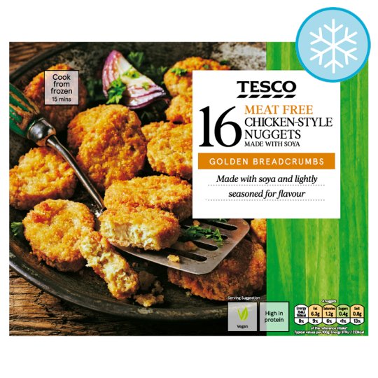 Tesco Meat Free Chicken Style Nuggets
