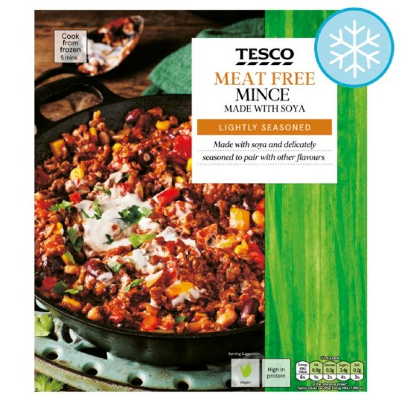 Frozen Vegan food 3 for £4 at Tesco Vegan Steals