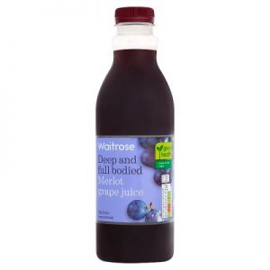 Waitrose Merlot grape juice