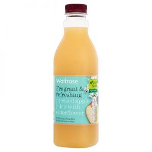 Waitrose Pressed Apple Juice with Elderflower