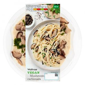 Waitrose Vegan Mushroom Carbonara