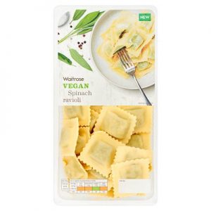 Waitrose Vegan Spinach Ravioli