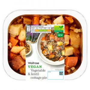 Waitrose Vegetable & Lentil Cottage Pie