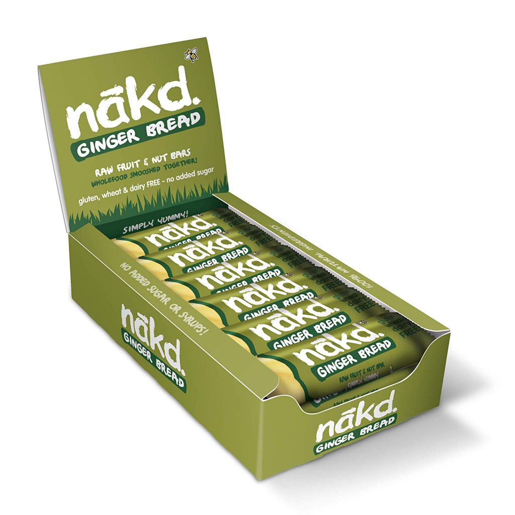 Nakd Ginger Bread Bar (pack of 18)