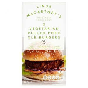 Linda McCartney Vegetarian Pulled Pork Quarter Pounder Burger 227g