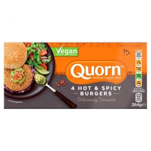 Quorn Vegan Hot & Spicy Burger 264g