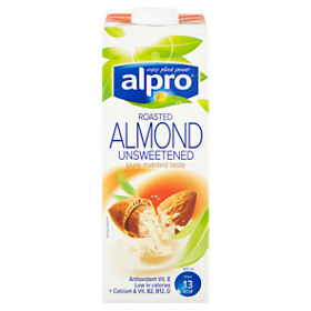 Alpro Almond Unsweetened Drink Uht