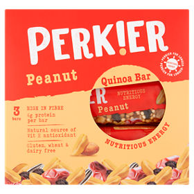 Perkier Peanut Quinoa Bar 3 Pack