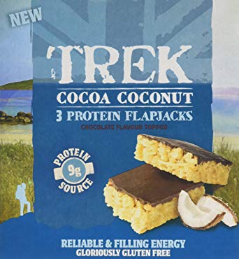 Trek Cocoa Coconut 4 Protein Flapjacks