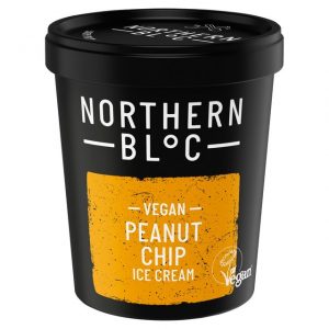 Northern Bloc Peanut Chip Vegan Ice Cream 500ml