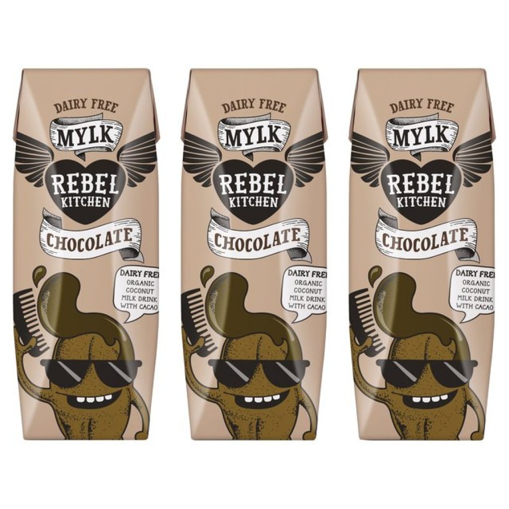 Rebel Kitchen Organic Mylk 2x 3 packs for £5 Vegan Steals