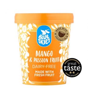 Blue Skies Dairy-Free Mango & Passion Fruit Ice Cream 450ml