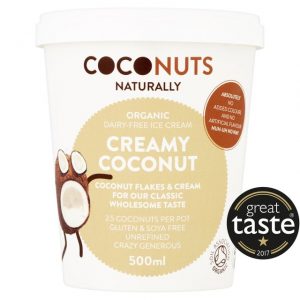 Coconuts Naturally Creamy Coconut Organic Dairy-Free Ice Cream 500ml