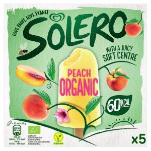 Solero Organic Peach Ice Cream Lolly 260ml