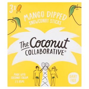 The Coconut Collaborative Mango Dipped Snowconut Sticks 3 x 85ml