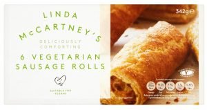 Linda McCartney's 6 Vegetarian Sausage Rolls 342g