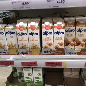 Sainsburys Alpro Milks