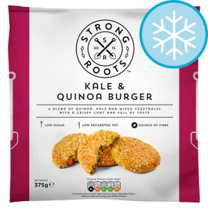 Strong Roots Kale & Quinoa Burger 375g