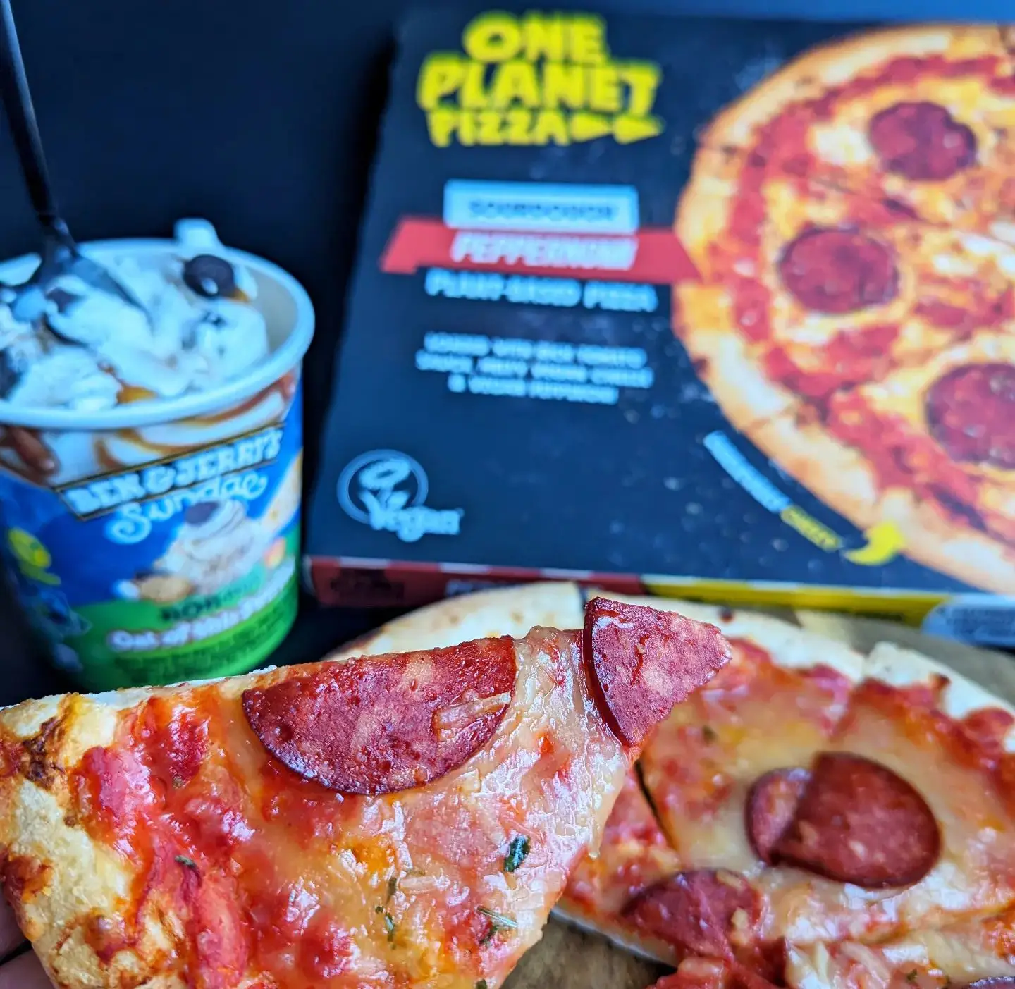 £5 One Pizza and Ben & Jerry's vegan meal deal Vegan Steals