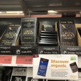 Green & Black’s Organic Dark Chocolate Bars £1.50