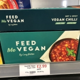 Feed Me Vegan range only £2.99