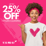 Save 25% off vegan cleaning products