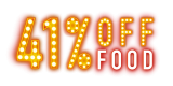 41% off Food at Pizza Hut