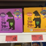 Bear Yo Yo snacks £2
