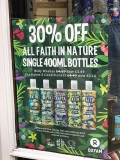 Faith in Nature products 30% off at Oxfam
