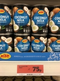 KTC Coconut Milk 75p a can