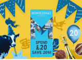 Montezuma’s 20% off on £20 spend