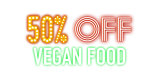 Pizza Hut 50% off New Vegan Menu