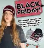 Free Vegan Camp Out Beanie with Ticket Purchase